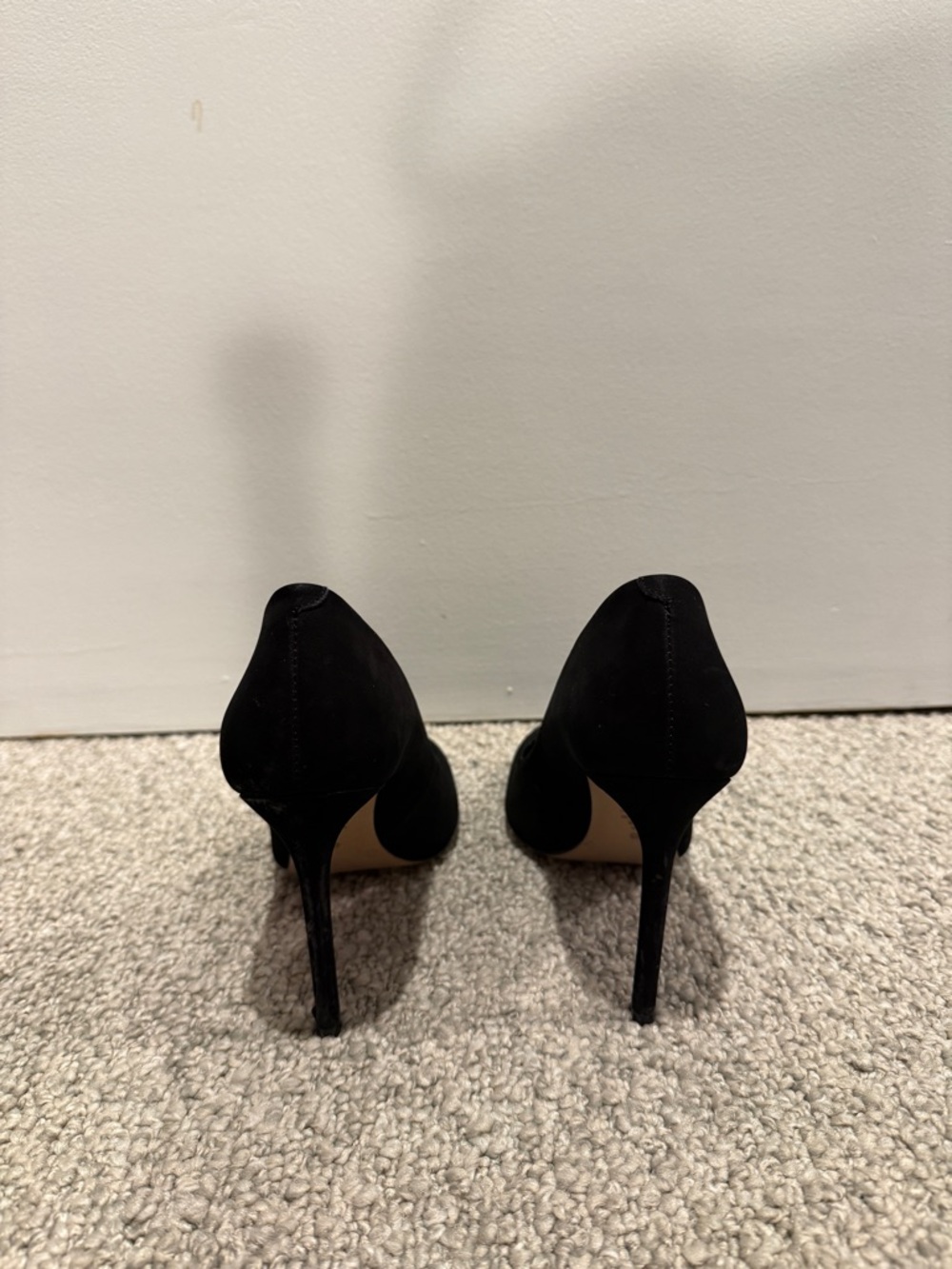 Schutz Lou Pump in Black Suede size 8.5 - Picture 4 of 5